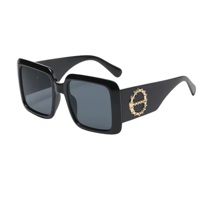 Luxury Vintage Square Sunglasses for Women – UV400 Classic Fashion Shades